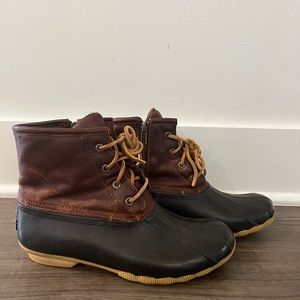 Sperry saltwater duck boots